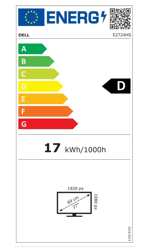 Dell E2724HS - LED monitor - Full HD (1080p) - 27 - DELL-E2724HS -  Computer Monitors 