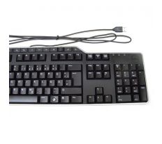 Dell KB-522 Wired Business Multimedia Keyboard US/EU USB 580-17667 XDHK2, DELL-580-17667