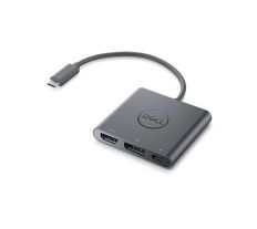 Dell adaptér USB-C na HDMI/DP s průchozím napájením