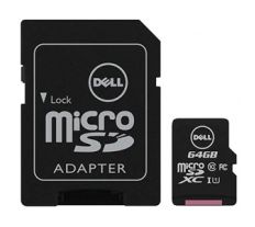 Dell 64 GB Class 10 MicroSDXC karta s SD adaptér A8931746 SNPSDC10/64G