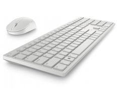 Dell KM5221W Pro Wireless Keyboard and Mouse White CZ 580-AKFG KM5221W-WH-CZE, R53FM, 580-AKBM, J07Y9