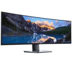 Dell monitor U4919DW / LCD 49" / 5ms / 1000:1 / 2xHDMI / DP / USB 3.0 / USB-C / DOCK / 5120x1440 / IPS panel / ern a stbrn U4919DW 210-ARGK