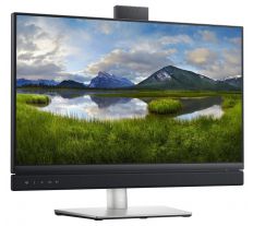 Dell monitor C2422HE 24" WLED / 1920x1080 / 5ms / 1000:1 / Full HD / Video-conferencing / CAM / Repro / HDMI / DP / USB-C / IPS panel / black C2422HE 210-AYLU
