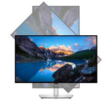 Dell monitor U2723QE 27"/ 3840x2160 / 1000:1 / 5ms / HDMI / DP / USB-C / IPS panel / ern a stbrn U2723QE 210-BCXK