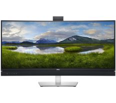 Dell monitor C3422WE  34" WLED / 5ms / 1000:1 / 3440 x 1440 / Video-conferencing / CAM / Repro / HDMI / DP / USB-C / IPS panel / ern