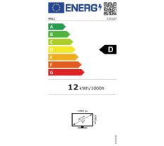 Dell monitor E2222H 21,5" / 1920x1080 / 3000:1 / 5ms / DP / VGA / ern E2222H 210-AZZF