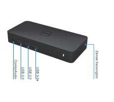 Dell Docking Station D3100 USB 3.0 Ultra Triple Video 452-BBOT 2YW4F, D2CPX, 6FT7T