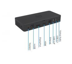 Dell Docking Station D3100 USB 3.0 Ultra Triple Video 452-BBOT 2YW4F, D2CPX, 6FT7T