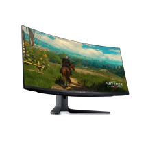 Dell monitor AW3423DWF / LCD 34" / 0,1ms / 1000:1 / 3440x1400 / 165Hz / DP / HDMI 2.0 / USB / curved / IPS panel / black AW3423DWF 210-BFRQ