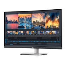 Dell monitor S3221QSA LCD 32" / 8ms / 3000:1 / 2xHDMI 2.0 / USB 3.0 / DP / 3840x2160 / VA panel / černý a stříbrný