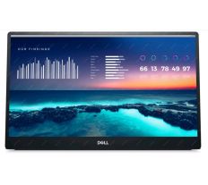 Dell monitor P1424H / 14" / LED / 1920x1080 FHD / 700:1 / 6ms / DP / USB-C / penosn / ern a stbrn