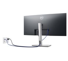 Dell monitor P3424WE / LCD / 34" / 5ms / 1000:1 / HDMI / DP / USB-C / DOCK / DP / RJ45 / WQHD(3440x1440) / IPS panel / curved / black P3424WE 210-BGTY