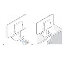 Drk monitoru Pro 1 ady E s rozenm zkladny pro potae OptiPlex Micro a tenk klienty 482-BBET DELL-GXVR8