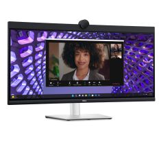 Dell monitor P3424WEB / LCD / 34" / 5ms / 1000:1 / HDMI / DP / USB-C / DOCK / DP / RJ45 / WQHD(3440x1440) / IPS panel / zakiven / ern a stbrn P3424WEB 210-BFOB