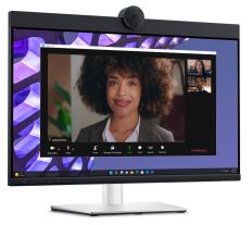 Dell monitor P2424HEB / 24" / WLED / 8ms / 1000:1 / Full HD / Video-conferencing / CAM / Repro / HDMI / DP / USB-C / DOCK / IPS panel / black and silver P2424HEB 210-BKVC