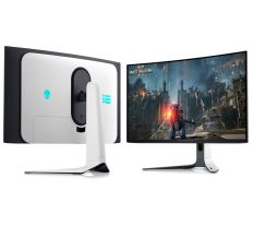 Dell monitor AW3225QF / LCD / 32" / 1000:1 / 3840x2160 / NVIDIA G-SYNC / DP / HDMI 2.1 / USB / curved / black and silver AW3225QF 210-BLLV