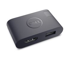 Dell adaptr DA20 USB-C na HDMI 2.0 / USB-A 3.0 470-BCKQ DELL-DA20-MG, VWH71