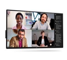 Dell monitor P5525QC / 54,6" / 4K / 3840x2160 / 8ms / 4000:1 / VGA / 2xHDMI / DP / USB / VA panel / ern