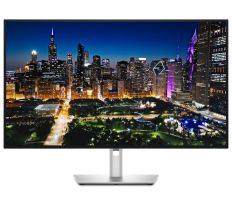 Dell monitor U3225QE / 32" / 4K / 3840x2160 / 2000:1 / 8ms / HDMI / USB 3.0 / USB-C / DP / DOCK / RJ45 / IPS / ern a stbrn
