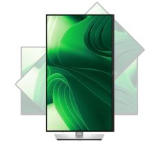Dell Pro Plus monitor P2425D / 24" / WUXGA / 1920x1200 / 8ms / 1500:1 / HDMI / DP / VGA / 4xUSB / IPS / �ern� a st�ibrn� P2425D 210-BQMX