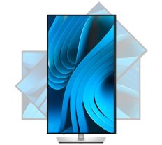 Dell Pro Plus monitor P2725DE / 27" / QHD / 2560x1440 / 8ms / 1500:1 / HDMI / 2xDP / 5xUSB / RJ45 / IPS / �ern� a st��brn� P2725DE 210-BQSZ