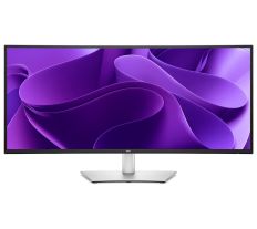 Dell monitor P3425WE / 34" / WQHD / 3440x1440 / 8ms / 1500:1 / HDMI / DP / 6xUSB / RJ45 / IPS / �ern� a st��brn�
