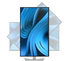 Dell Pro Plus monitor P2725QE / 27" / 4K / 3840x2160 / 8ms / 1500:1 / HDMI / DP / 5xUSB / RJ45 / IPS / black and silver P2725QE 210-BRDS