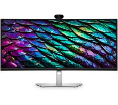 Dell monitor P3426WEB / 34" / WQHD / 3440x1440 / 5ms / 1000:1 / HDMI / DP / USB-C / DOCK / RJ45 / LED / IPS / WebCam / Repro / zak�iven� / �ern� a st��brn�