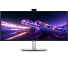 Dell monitor P3426WEV / 34" / WQHD / 3440x1440 / 5ms / 1000:1 / HDMI / DP / USB-C / DOCK / DP / RJ45 / LCD / WebCam / zak�iven� / IPS / �ern� a st��brn�
