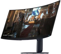 Dell monitor AW3426DW / 34" / WQHD / 3440x1440 / 1ms / 3000:1 / 2xHDMI / DP / 3xUSB / VA / �ern� AW3426DW 210-BWFN